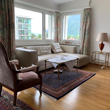 Ferienwohnung mit Seesicht Brunnen Exterior foto