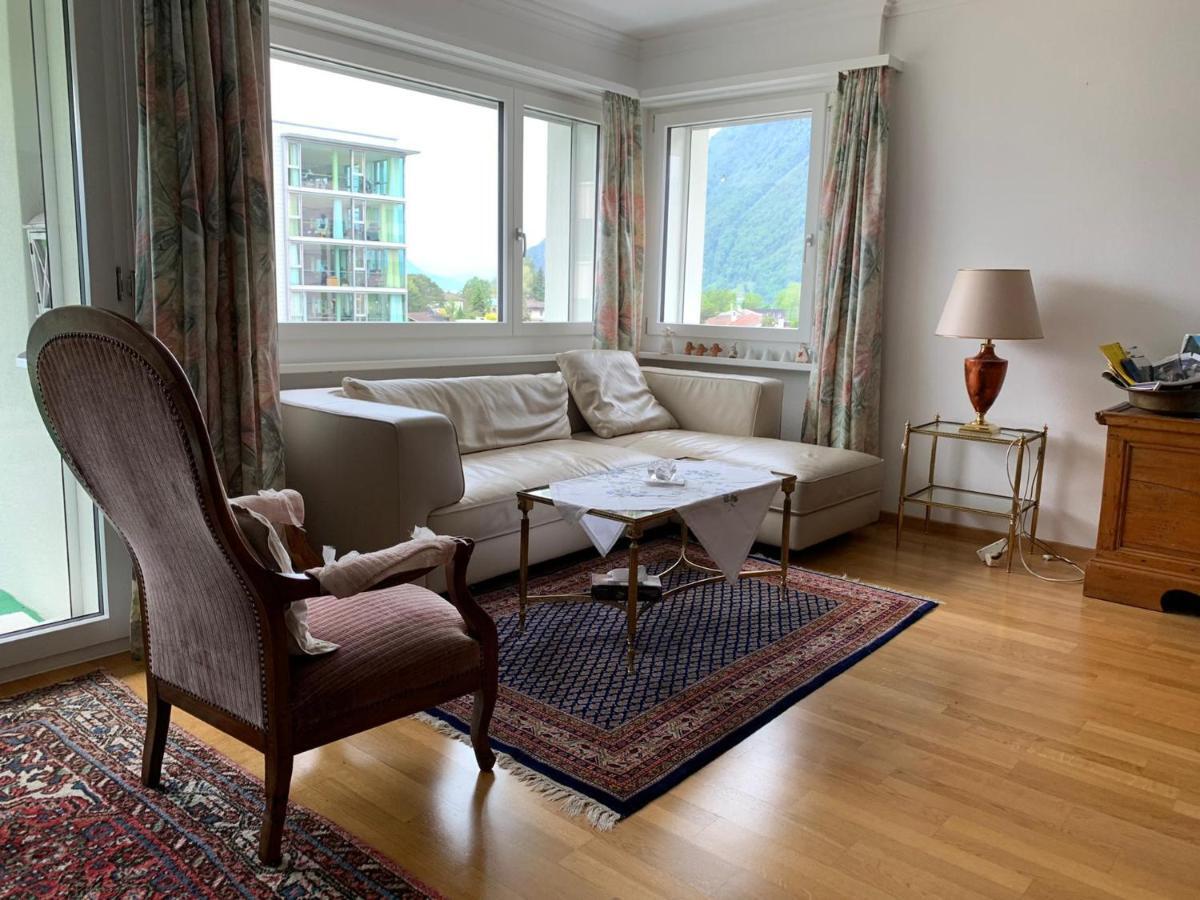 Ferienwohnung mit Seesicht Brunnen Exterior foto